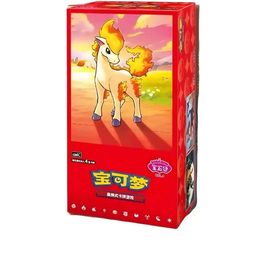 Pokémon Gem Vol. 4 caja de refuerzo china 18 sobres