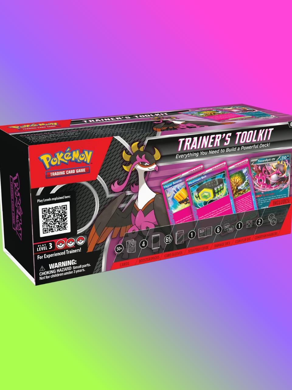 Pokémon TCG Trainer's Toolkit 2025 inglés