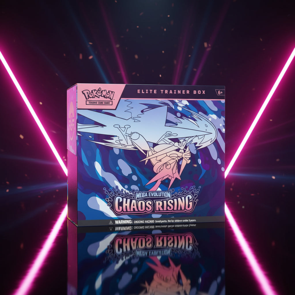 Chaos Rising Elite Trainer Box – Pokémon TCG (Sellado)